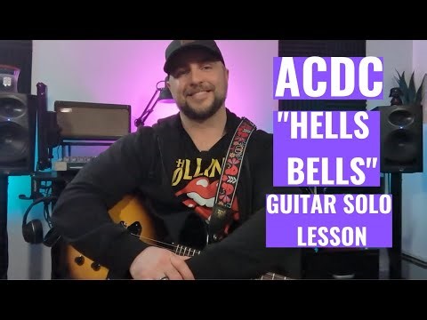 ACDC - "Hells Bells" Guitar Solo Lesson