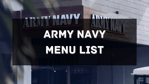 Army Navy Menu Prices Philippines 2026 [Updated] — All About Philippines Menu
