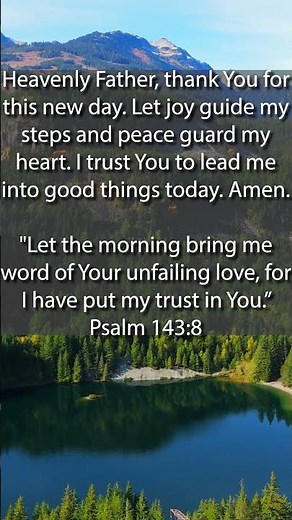 A Daily Prayer for Joy 🙏 Start Your Day with God’s Promise