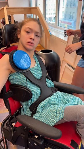 4.8K views · 668 reactions | First she pours, then she paints! During one of our favorite art activities, Amelia mixes the colors pink and purple in the pour cup, gets it all over the canvas, and spreads it out by using water drum a switch-adapted pour cup. We just love how it all turned out when she was done! | The International Academy of Hope - NYC | Facebook