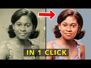 Restore and Colorize Old Photos Using the AI Software | Old Photo Restoration | 4DDiG File Repair
