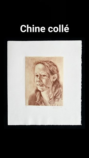 3.9K views · 3 comments | Have you heard of Chine collé before? It’s...