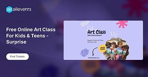 Free Online Art Class For Kids & Teens - Surprise