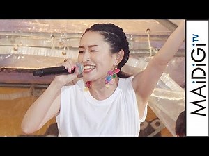 島袋寛子、沖縄国際映画祭エンディングライブで「Body & Soul」熱唱