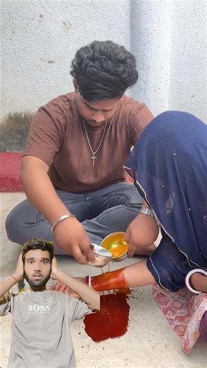 Haldi + Detergent se Banaya Fake Blood 😱 Dangerous Experiment Gone Wrong!#experiment #viralvideo