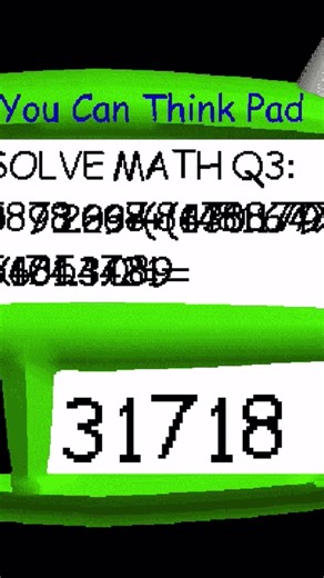 I finally pass the impossible math problem (impossible math Is 31718