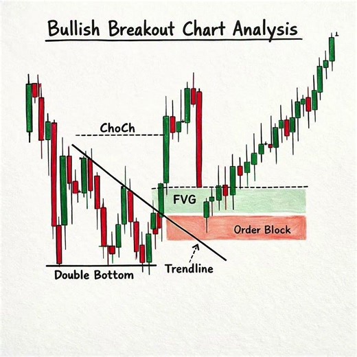 Bullish Scenario 📉 #ict #priceaction #forex #shorts