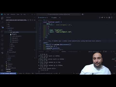 Nuxt.js Nitro.js Prisma CRUD & Background Queue Job