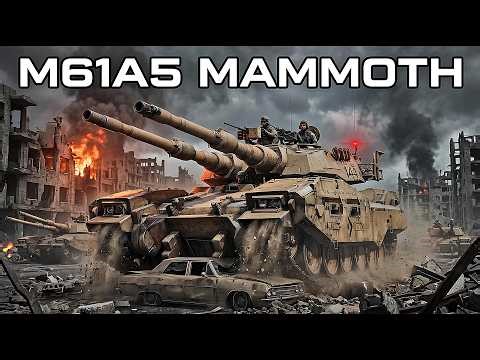 M61A5 MAMMOTH TANK INVASION Vs Terminators HQ - EPIC RTS BATTLE