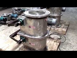 Motorised flap valve