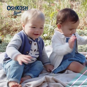 Just in for spring, fresh picks from Baby B'gosh® and the World's Best Overalls. Made with your newest family members in mind, these pint-sized looks are iconic OshKosh, only tinier. Sizes 3-24 months | OshKosh B'gosh