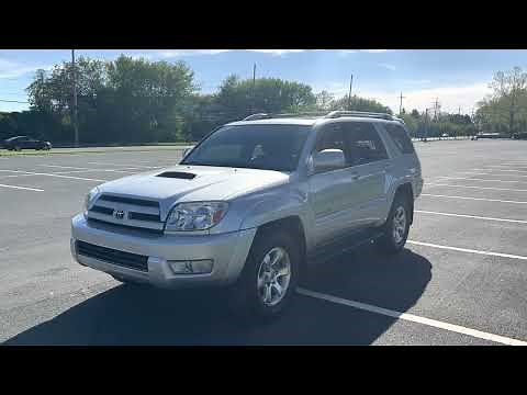2005 Toyota 4Runner Sport Edition demonstration.