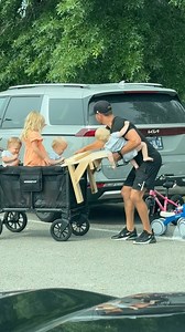 Triplet Dad solves Problem with the Park! 🤣 Managing 4 kids is tough, but this Dad makes it look easy with his new DIY invention. | Products From The Future