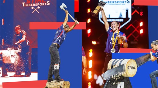 Meet The Woman Dominating The Wild World Of Competitive Woodchopping