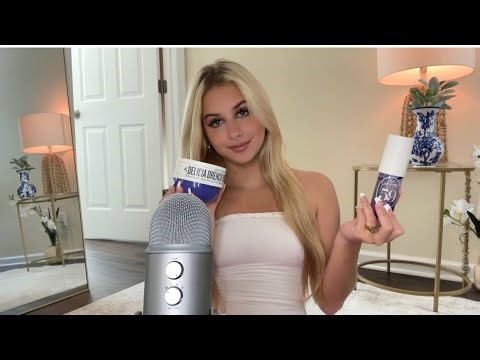 ASMR My Favorite Things Right Now 🌙 Tapping, Scratching, Whispered Ramble