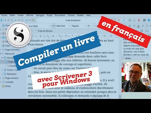 Compiler un livre avec Scrivener pour Windows (en français)