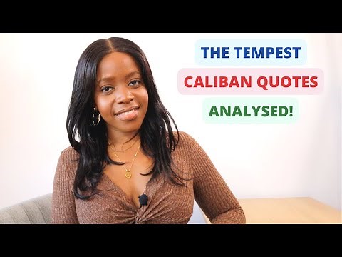 Caliban Character Quotes & Word-Level Analysis | "The Tempest" GCSE English Literature Revision!