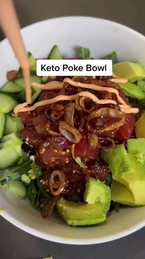 Delicious Keto Poke Bowl Recipe