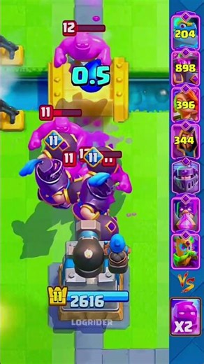 Elixir Golem vs Evolutions in Clash Royale #prisma3d #biel #rinkujha #aankhonsebatana