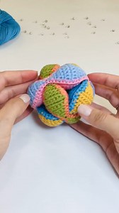 5.3M views · 25K reactions | Crochet a Montessori Puzzle Ball for my kids #crochet #crocheter #fidget #fidgettoys #Montessori #Montessoriball #Handmade #yarnlove #crochet #cute #diy #toys #crocheting #yarn #puzzles #puzzleball #Puzzle #crochetpattern #crochetaddict #crochetlover #crochettoy #toycrochet | Crochet Nature | Facebook