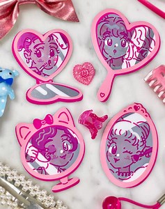 Mirror Reflective Stickers - Etsy