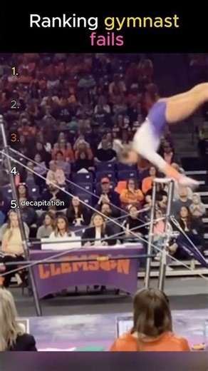 Ranking gymnast fails
