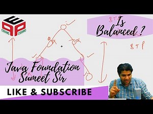Balanced Binary Tree - Question | Binary Trees | Data Structure and Algorithms in JAVA