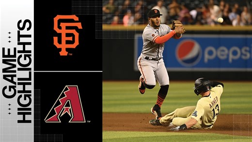 Giants vs. D-backs Highlights
