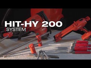 INTRODUCING the Hilti HIT-HY 200 system with SafeSet™ technology
