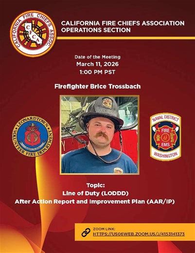 LODD Review Firefighter Brice Trossbach