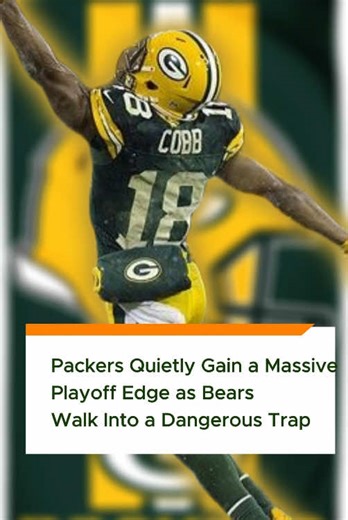 Packers Quietly Gain a Massive Playoff Edge as Bears Walk Into a Dangerous Trap #nflplayoffs #gopackgo #greenbaypackers #chicagobears #bearsnation