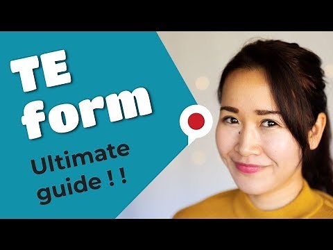 What is TE form? How to use て form