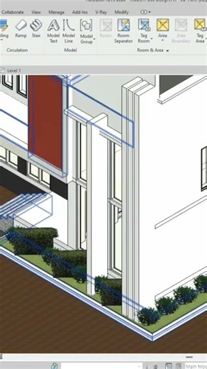 Revit architecture Sense making building