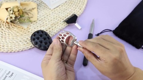 Back Scratcher with 3Pcs Detachable Scratching Heads - Extendable Telescopic Manual Back Scratcher Men/Women, Dual Sides Scratcher/Metal Paw/Rake Scratcher Fathers Gift