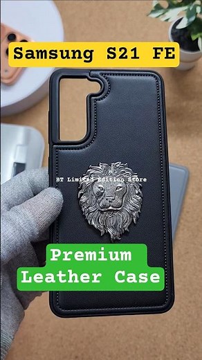 Samsung Galaxy S21 FE Best Back Cover ! Samsung Galaxy S21 FE Premium Leather Back Cover