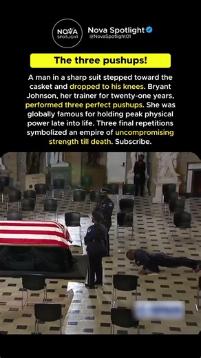 Three final reps — Bryant Johnson’s unscripted tribute to a legal giant