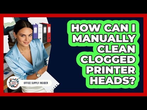 How Can I Manually Clean Clogged Printer Heads?