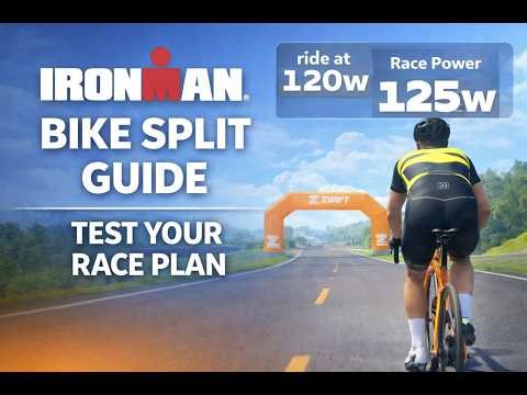Train & Test Your Exact Ironman Bike Split (Zwift + Best Bike Split)