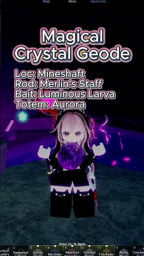 ⌞FISCH⌝ Mystic Mirror ⋆˚࿔ ┆#roblox #fisch #fyp #shorts