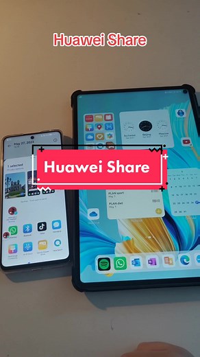 #stitch with @Nugget it's Huawei Share and it works with Huawei phones, tablets, smartwatches, laptops, smart TVs etc. 😉🚀💪 #huawei #huaweishare #huaweiecosystem #technology #redviews