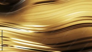 melting gold waves animation 4k footage, gold lines moving footage, awards background animation, awards titles overlays footage