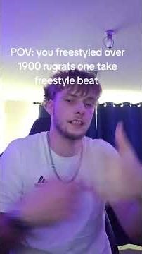 did a freestyle over 1900 rugrats one take freestyle beat how did I do? #rap #soundcloud #music #fyp