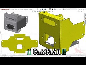 SOLIDWORKS 3D | CHAPA METALICA EN SOLIDWORKS 2020 | SHEET METAL IN SOLIDWORKS