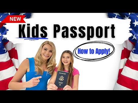 HOW TO GET A CHILD PASSPORT | American Travel Family 🇺🇸