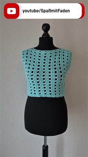 ☀️🧶 CROCHET SUMMER TOP FOR ALL SIZES & LENGTHS – EASY & TRENDY! 💖