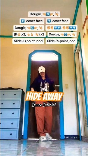 HIDE AWAY-TikTok Dance Tutorial #shorts