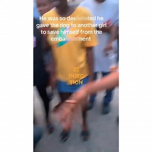 233K views · 3K reactions | A surprising turn of events as a lady extends her hand to a man, who places a ring on it right after his public proposal was declined. : flexysweg105 (TikTok) | 22injection | Facebook