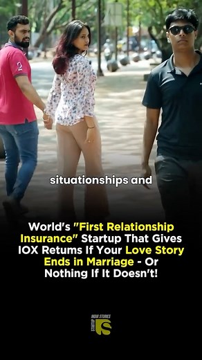 Startup India Stories 🇮🇳 on Instagram: "Imagine getting paid if your love story ends in marriage IOX is the world’s first “relationship insurance” startup you win if your love wins! Follow @startupindiastories ⸻ #StartupIndiaStories #IOX #RelationshipInsurance #InnovativeStartups #LoveAndBusiness #InsurTech #StartupIndia #GlobalInnovation #Entrepreneurship #NextBigThing #TechStartups"