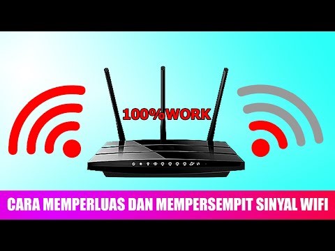 CARA MEMPERLUAS DAN MEMPERSEMPIT SINYAL WIFI