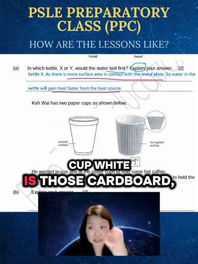 Parents of PSLE kids... ever wondered how much revision time your child needs to put in to prepare for PSLE? This programme might be the answer you're looking for. One hour per week for PSLE group coaching, packed with PSLE strategies & answering techniques for higher-order thinking questions. Chat with us to know if your child is suitable for our P5 & P6 PSLE Prep Course! 🥰 #psleprep #psle2026 #psle2027 #pslescience